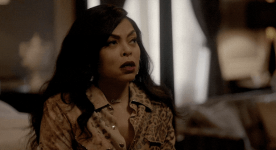 Cookie from "Empire" rolling her eyes