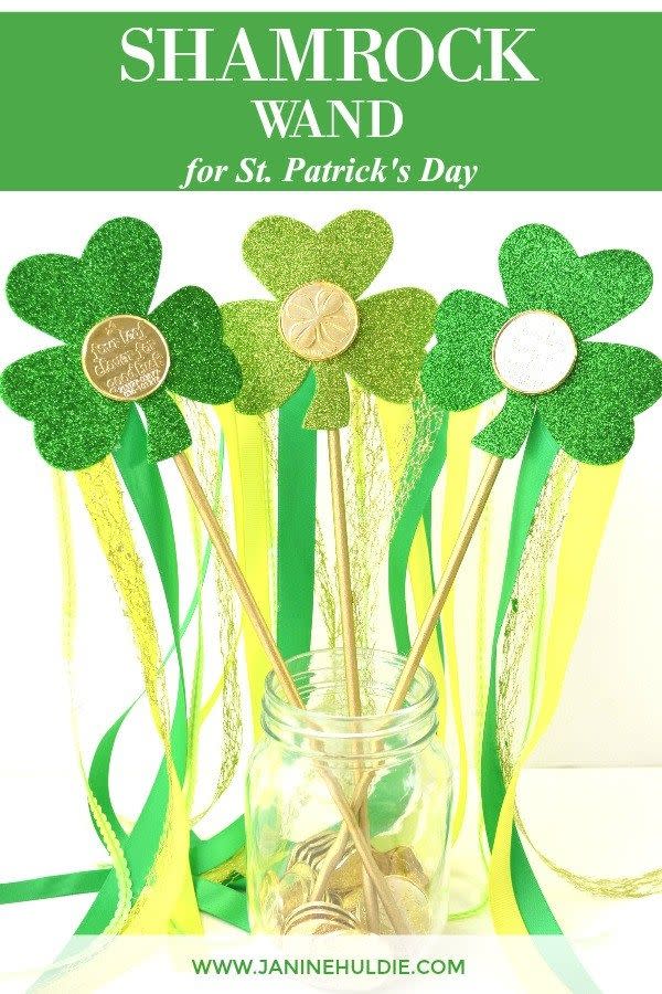 Shamrock Wands