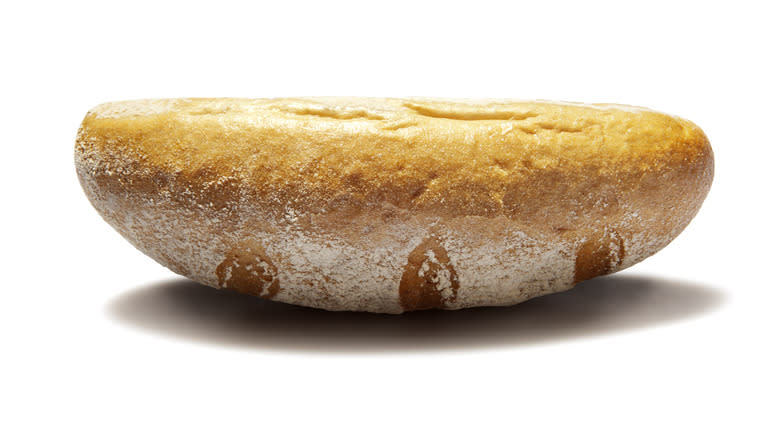 Upside-down bread