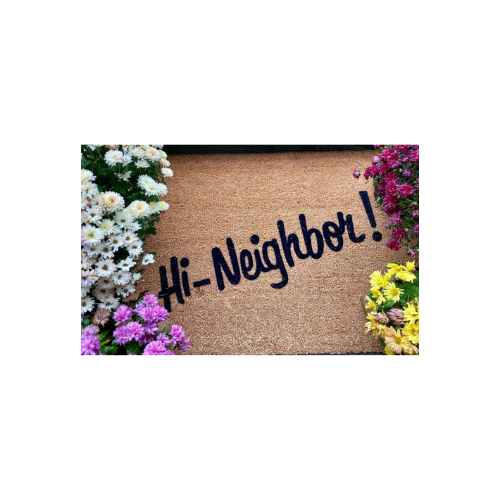 Narragansett Hi Neighbor Coir Doormat