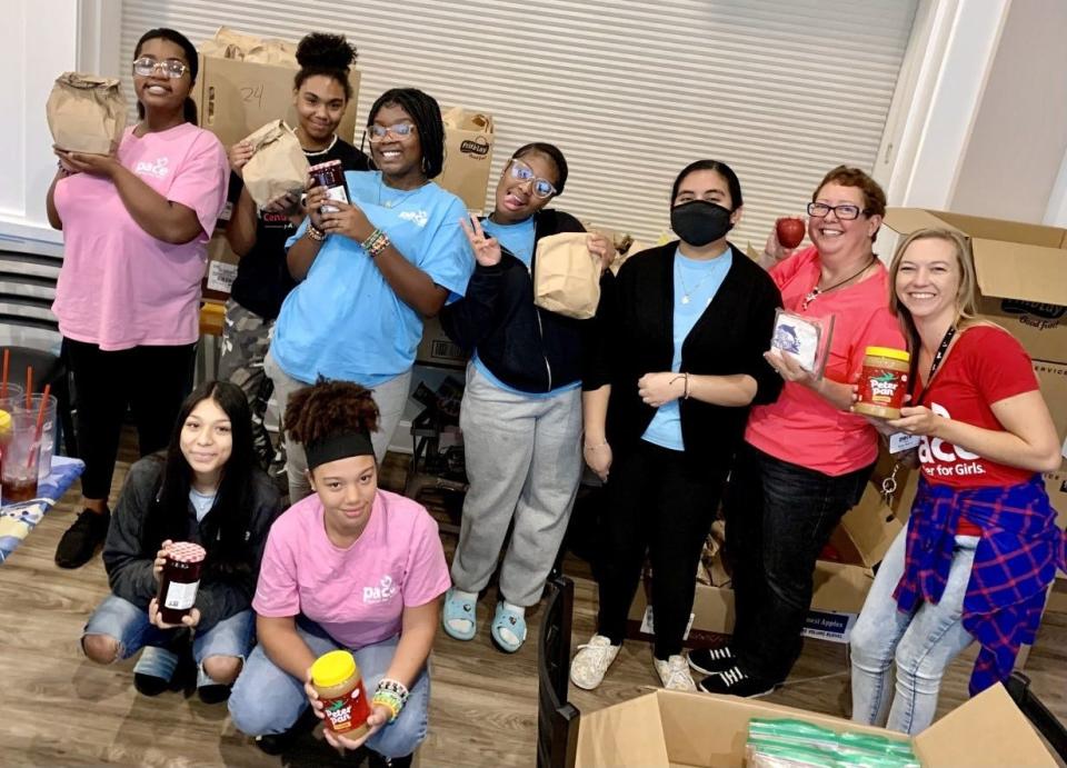 The Pace Center for Girls Manatee recently shared messages of hope for Hurricane Ida victims and made nearly 500 sandwiches in partnership with the Anna Maria Oyster Bar to support the World Central Kitchen in Englewood and North Port. "Our girls appreciated the opportunity to make a difference," Kendall Toothe of the Pace Center said. "Being embraced by a trusted community is an empowering moment. With adversity can come resourcefulness, creativity, tenacity, and resilience." Visit pacecenter.org for more information.