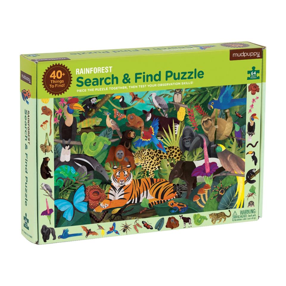 Rainforest Search & Find Puzzle