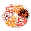<p><strong>Eva's Gift Universe</strong></p><p>amazon.com</p><p><strong>$14.99</strong></p><p>If you're planning on throwing a frightful bash this year, this tray of assorted Halloween-themed gummies will serve as an excellent staple to your snack table. Shaped like fangs, candy corn, worms, and skulls, these gummies will be sure to entertain.</p>