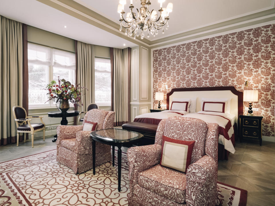 Decor-wise, rooms follow the traditional Austrian style and local makers and artists feature heavily (Hotel Sacher Salzburg)