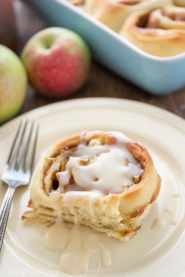 Apple Cider Cinnamon Rolls