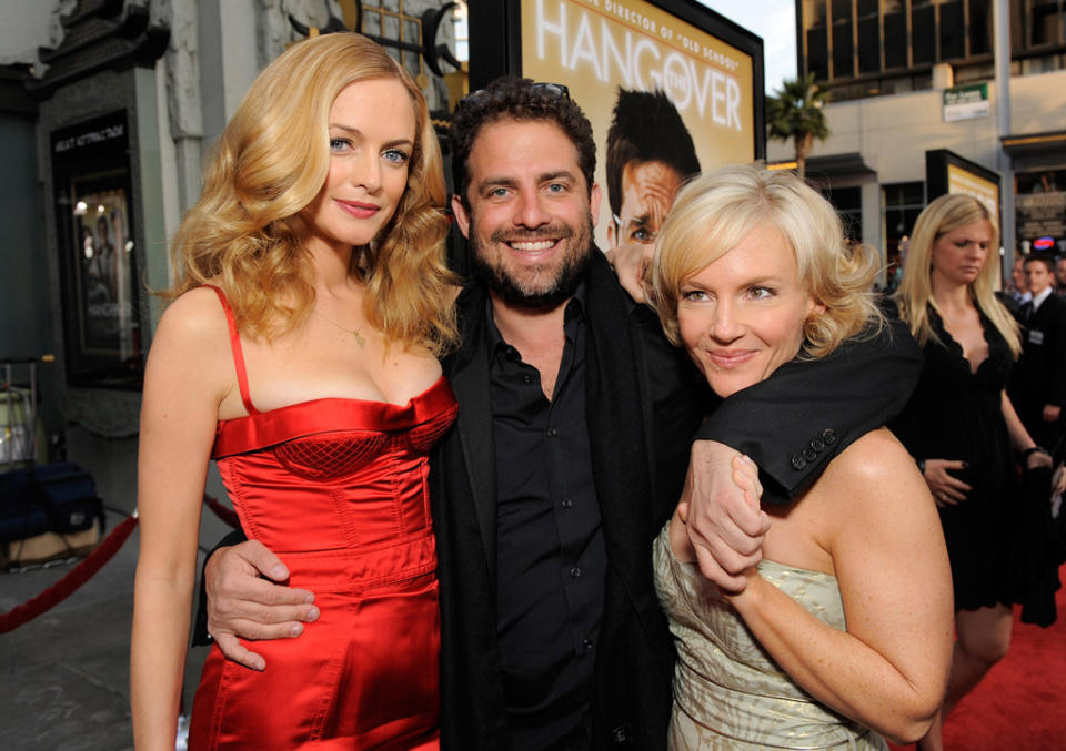 The Hangover LA Premiere 2009 Heather Graham Brett Ratner Rachael Harris