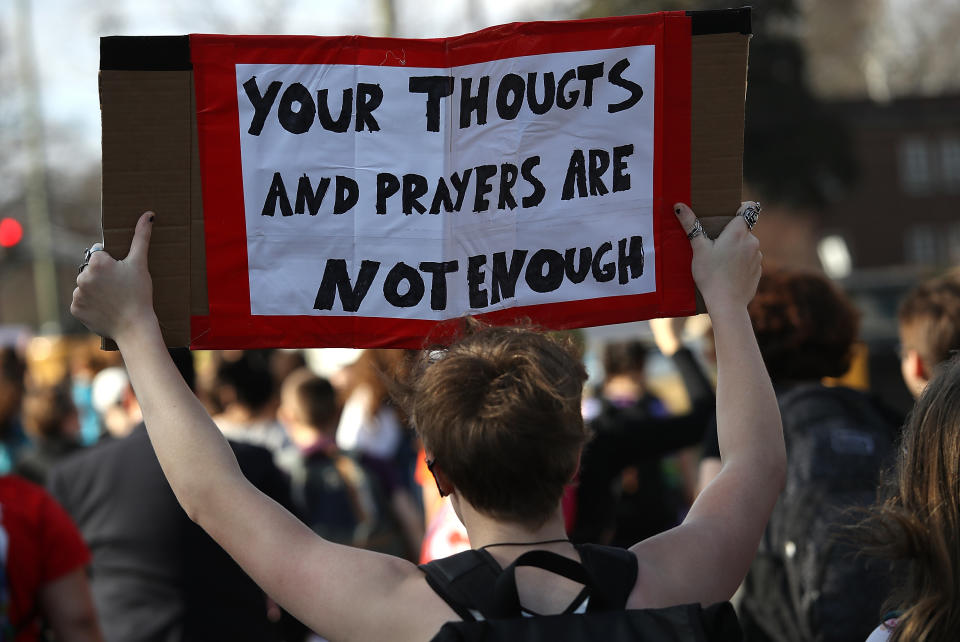 High school students across the U.S. protest gun violence