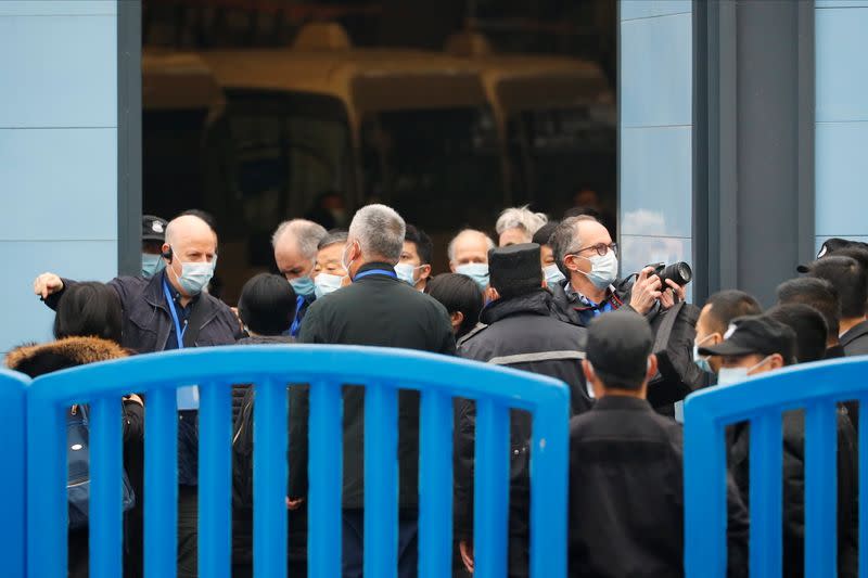 WHO team visits Huanan seafood market in Wuhan