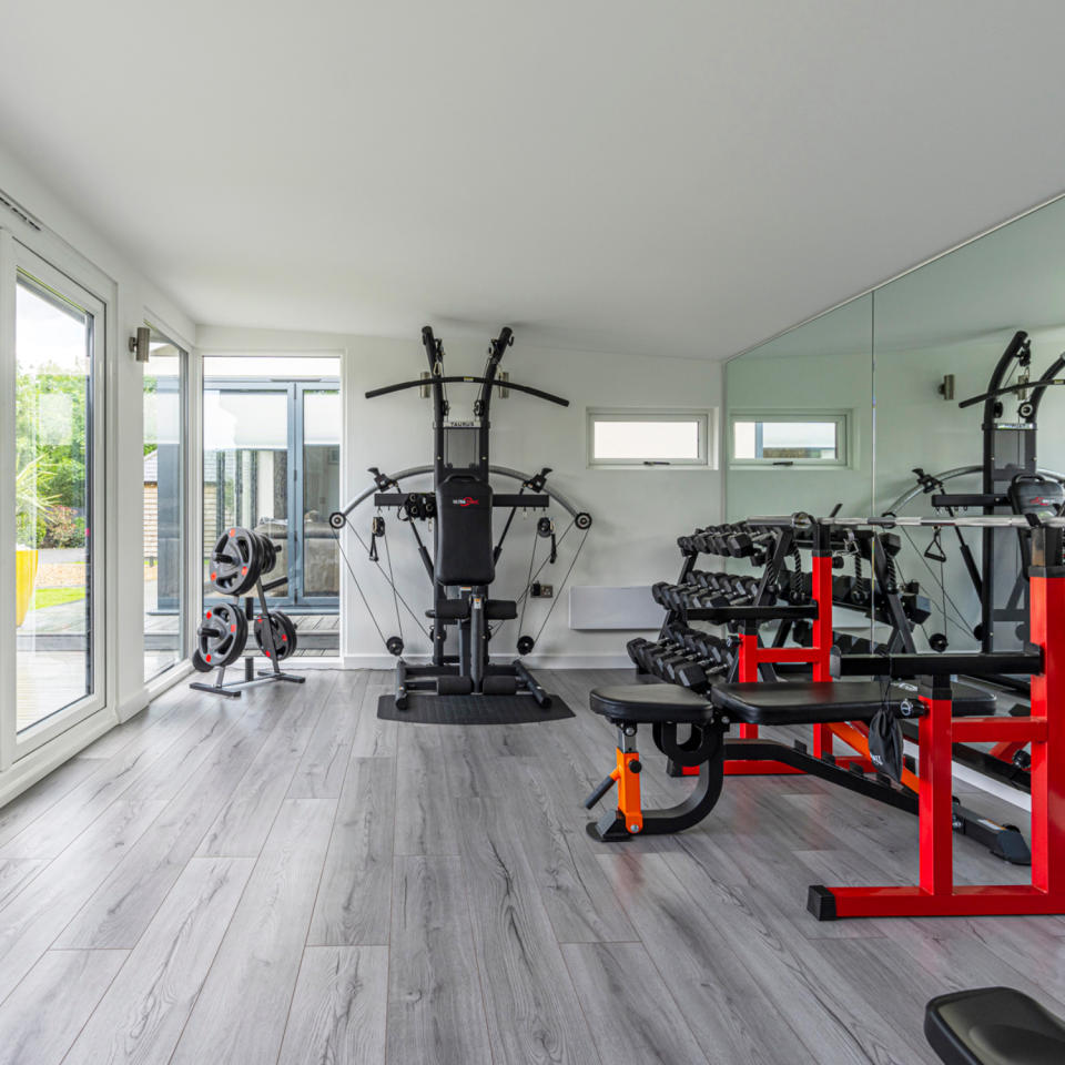 Green Retreats Home Gym Garden Room