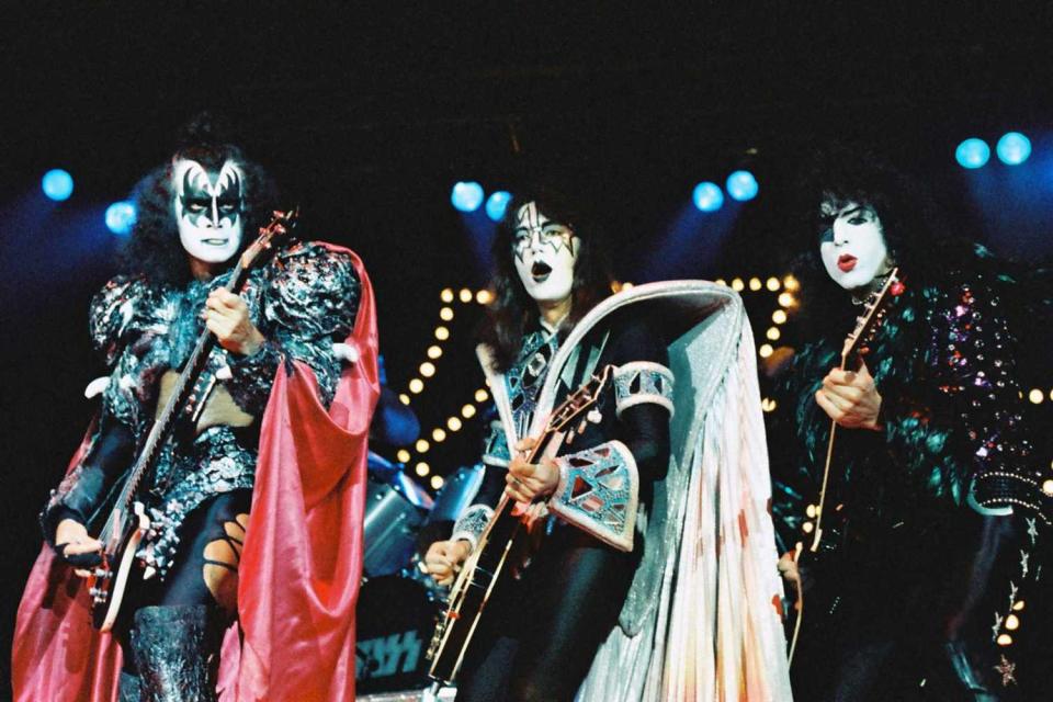 Kiss In Concert At Wembley Arena 1980