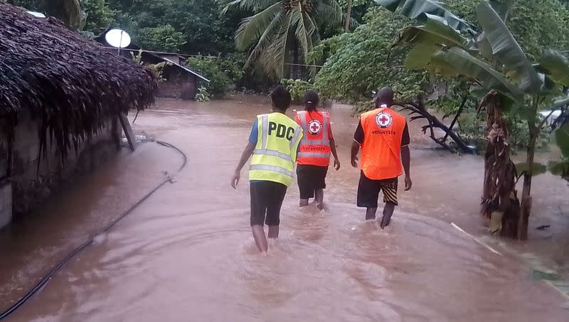 Aftermath of Cyclone Harold in Vanuatu