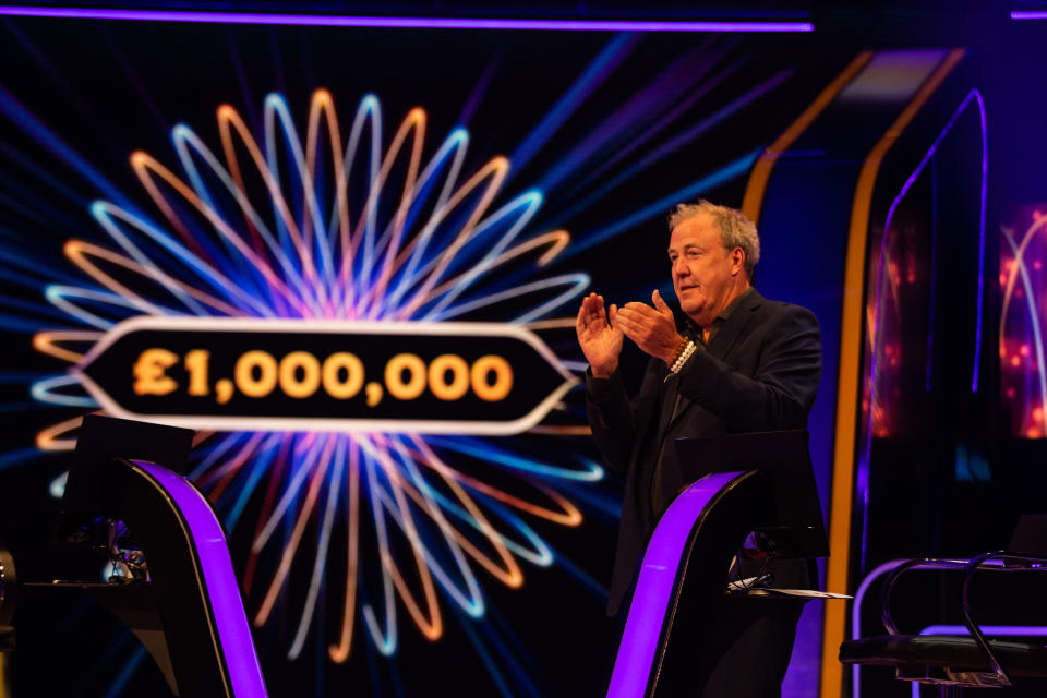 Jeremy Clarkson congratulates the winner (Stellify Media/ITV/PA)