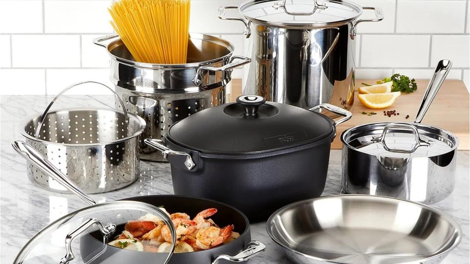 Take home this 12-piece All-Clad set at Macy's—perfect for upgrading your old set.