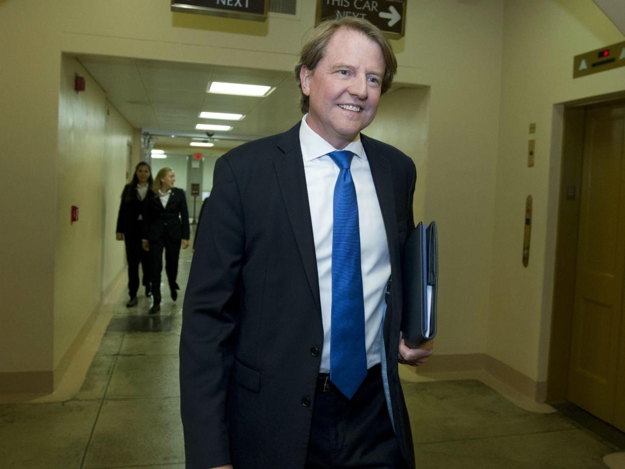 White House Counsel Don McGahn: Jose Luis Magana/AP