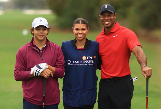 Tiger Woods, son settle for nice family affair at PNC Championship in  Orlando