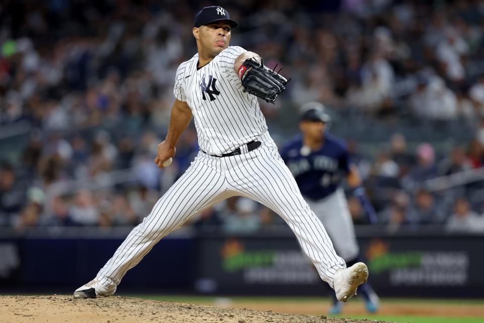 New York Yankees relief pitcher Jimmy Cordero has been suspended for the rest of the season.