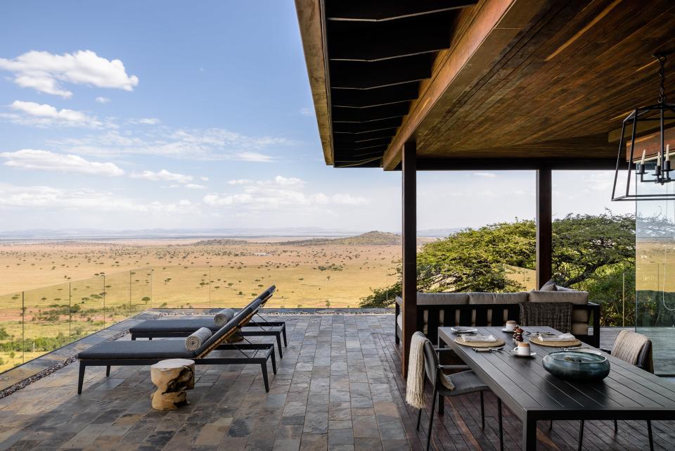 A Hillside Suite at Sasakwa Lodge run by Singita, which invests in a number of initiatives that support not only locals but nearby flora and fauna.