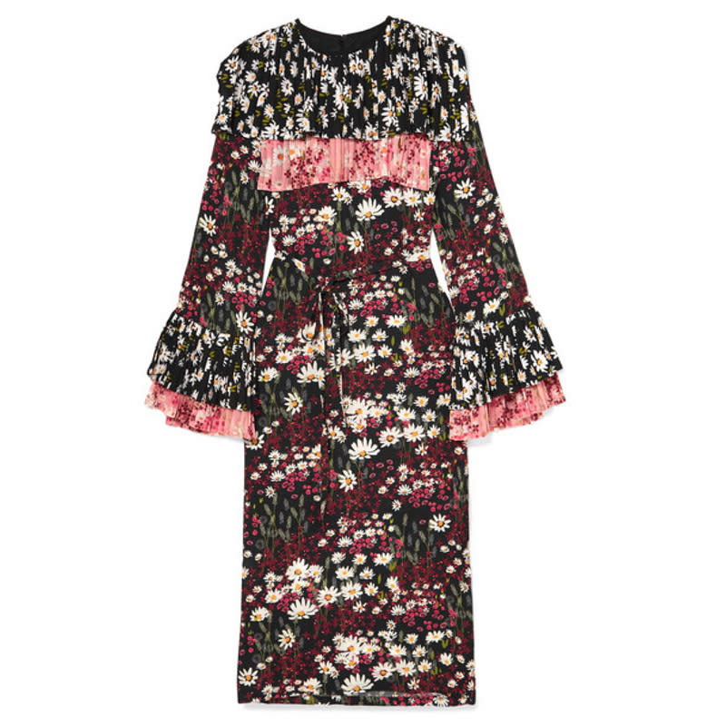 <a rel="nofollow noopener" href="https://rstyle.me/~ahgYm%20" target="_blank" data-ylk="slk:Anner Pleated Floral-Print Silk-Blend Georgette Midi Dress, Mother of Pearl, $995;elm:context_link;itc:0;sec:content-canvas" class="link ">Anner Pleated Floral-Print Silk-Blend Georgette Midi Dress, Mother of Pearl, $995</a><p> <strong>Related Articles</strong> <ul> <li><a rel="nofollow noopener" href="http://thezoereport.com/fashion/style-tips/box-of-style-ways-to-wear-cape-trend/?utm_source=yahoo&utm_medium=syndication" target="_blank" data-ylk="slk:The Key Styling Piece Your Wardrobe Needs;elm:context_link;itc:0;sec:content-canvas" class="link ">The Key Styling Piece Your Wardrobe Needs</a></li><li><a rel="nofollow noopener" href="http://thezoereport.com/beauty/celebrity-beauty/sarah-jessica-parker-bangs-haircut/?utm_source=yahoo&utm_medium=syndication" target="_blank" data-ylk="slk:Sarah Jessica Parker's Latest Haircut Is The Perfect Spring Upgrade;elm:context_link;itc:0;sec:content-canvas" class="link ">Sarah Jessica Parker's Latest Haircut Is The Perfect Spring Upgrade</a></li><li><a rel="nofollow noopener" href="http://thezoereport.com/entertainment/celebrities/spice-girls-reunion-album-show-2018/?utm_source=yahoo&utm_medium=syndication" target="_blank" data-ylk="slk:The Spice Girls Are Reuniting—Yes, All 5 Of Them;elm:context_link;itc:0;sec:content-canvas" class="link ">The Spice Girls Are Reuniting—Yes, All 5 Of Them</a></li> </ul> </p>