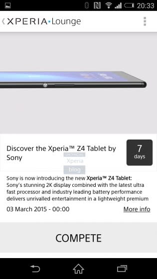 Sony Xperia Z4平板照片意外曝光？確定搭載2K螢幕顯示器！ 