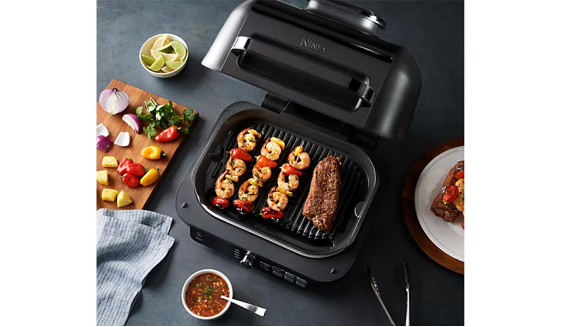 Ninja Foodi XL Pro 9-in-1 Smart Grill w/Griddle - Yahoo Shopping