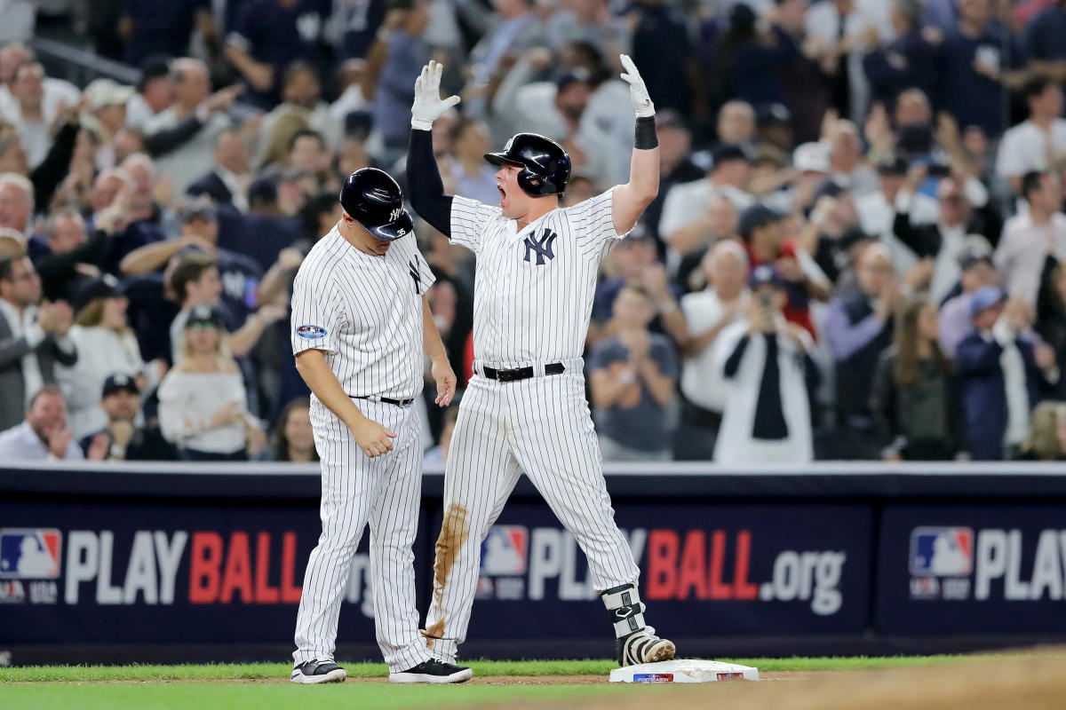 The legend of Luke Voit grows as he helps Yankees advance to ALDS