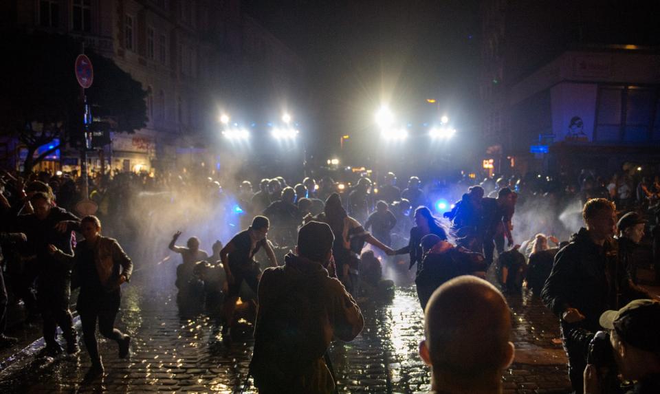 G20-Proteste in Hamburg: Dritte Nacht mit Gewalt