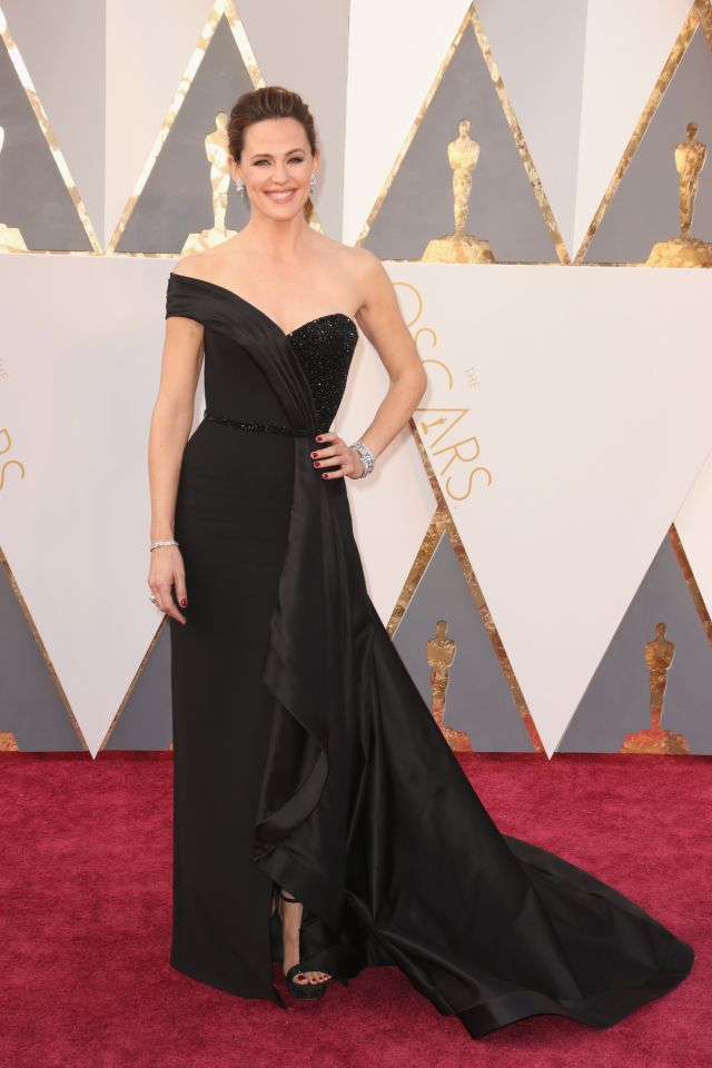 Le meilleur : Jennifer Garner porte Versace à la 88e cérémonie des Oscars, le 28 février 2016 à Hollywood en Californie.