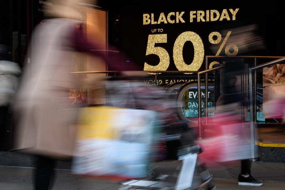 Most online retailers have some sort of Black Friday promotion. Getty Images