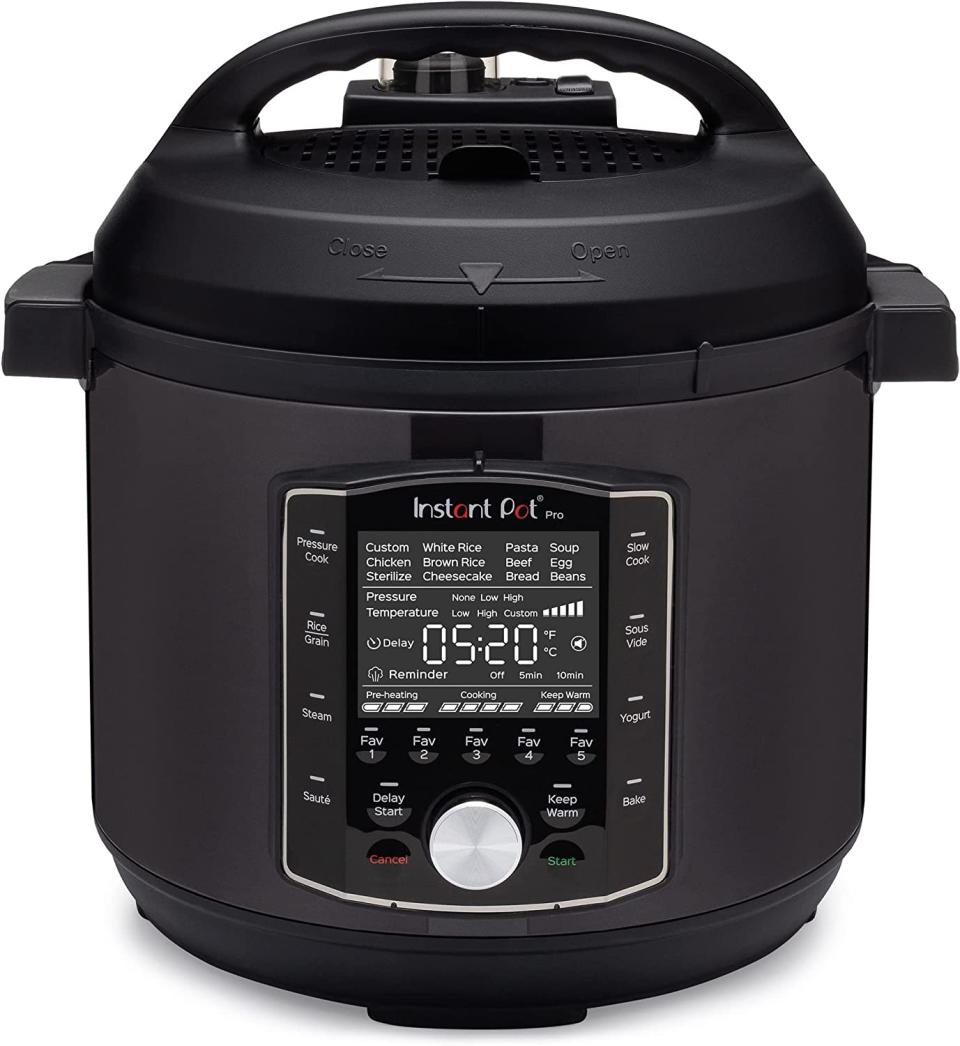 Instant Pot Pro 10-in-1 Pressure Cooker. Image via Amazon.