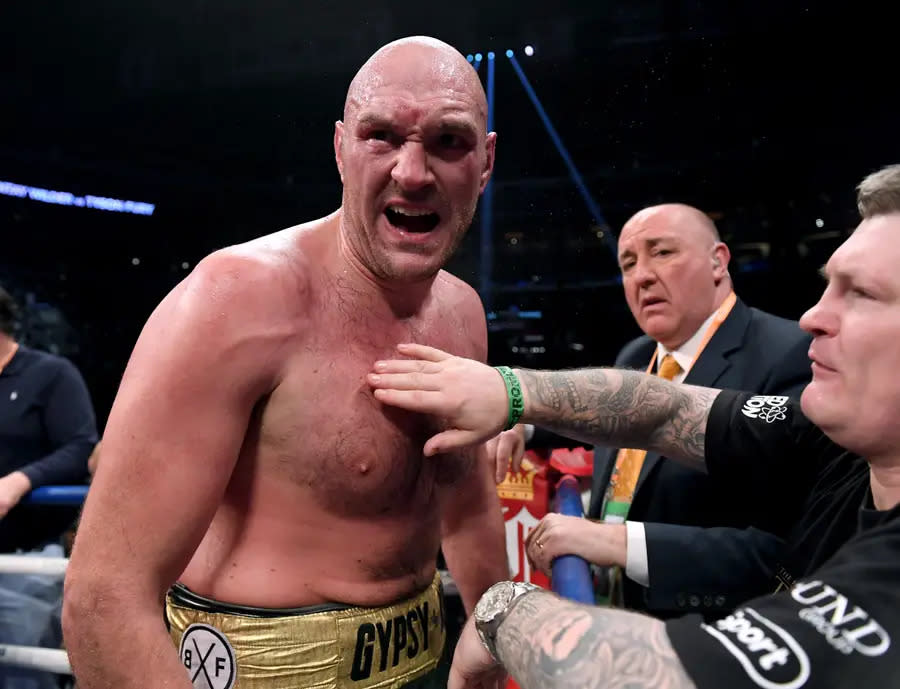 PLATZ 15: TYSON FURY - Der tief gefallene Klitschko-Bezwinger aus England hat sich mit seiner starken Vorstellung gegen Schwergewichts-Weltmeister Deontay Wilder zurück auf die Landkarte geboxt. Knüpft er an das Remis an, kann es noch weiter nach oben gehen