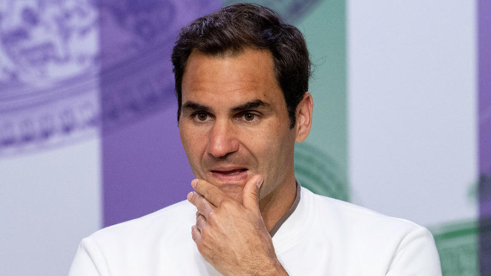 Roger Federer lamented an opportunity that went begging. 