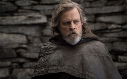 Mark Hamill in The Last Jedi