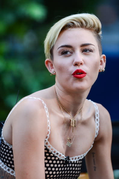 Miley in Manila