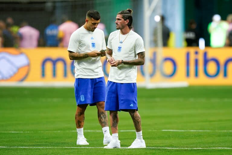 
Leandro Paredes y Rodrigo De Paul
