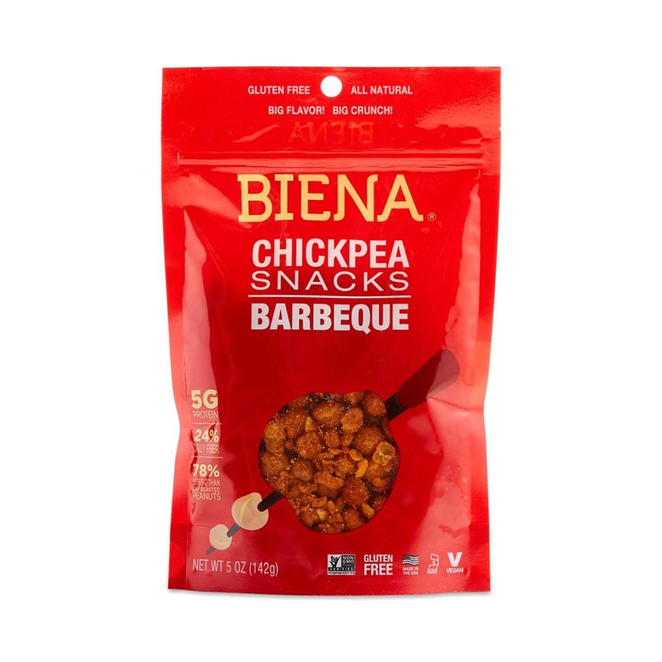 Biena Barbecue Chickpea Snacks