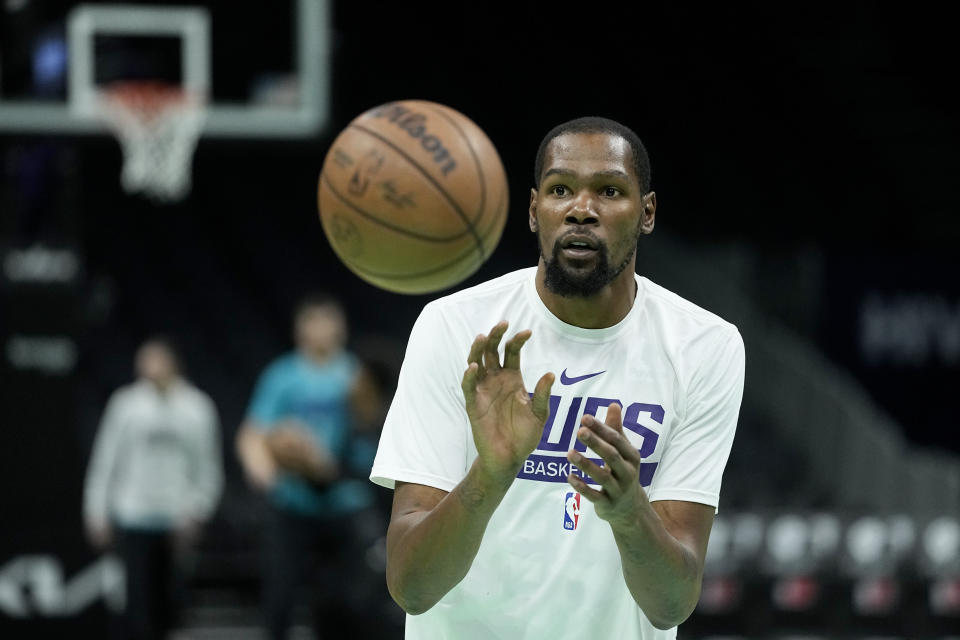 Kevin Durant是NBA最頂級得分手。 (AP Photo/Chris Carlson)