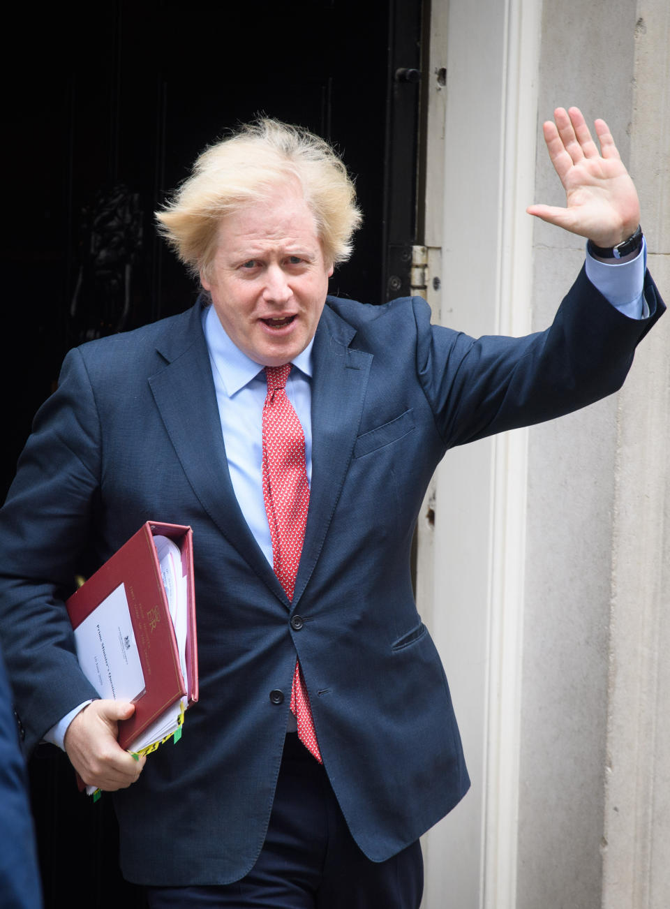 Prime Minister Boris Johnson departs 10 Downing Street, in Westminster, London, to attend Prime Minister's Questions (PMQs) at the Houses of Parliament. Picture date: Wednesday June 10, 2020. Photo credit should read: Matt Crossick/Empics