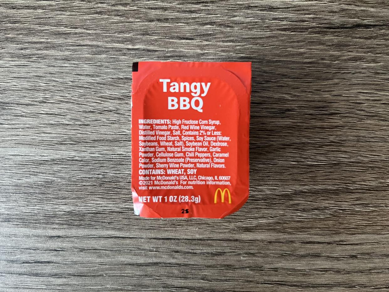 mcdonalds tangy bbq sauce