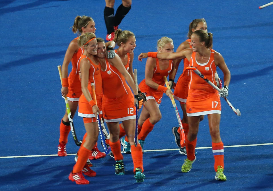 Gold for Dutch women's field hockey