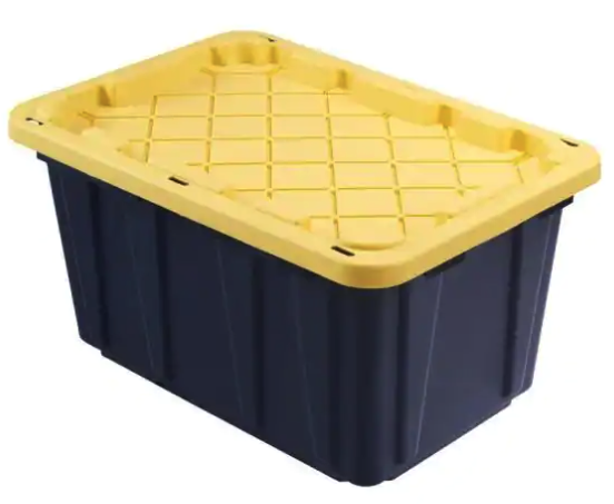 HDX 27 Gal. Tough Storage Tote