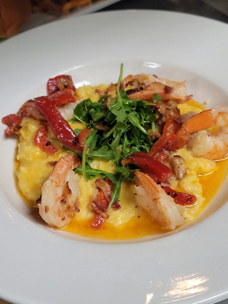 South Paw's shrimp and grits.