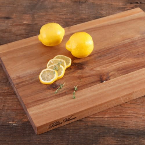 Pioneer Woman Cowboy Acacia Wood Cutting Board. (Photo: Walmart)