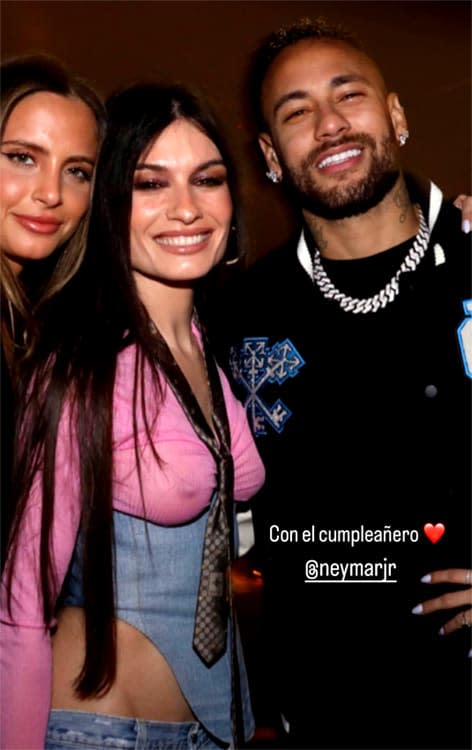 Madame de Rosa con Neymar