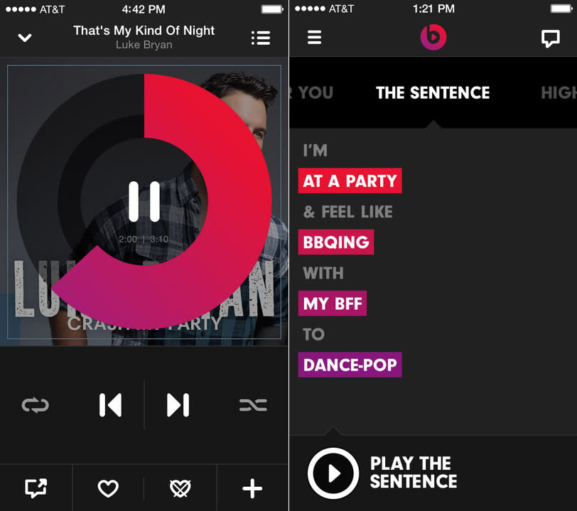 Beats Music app