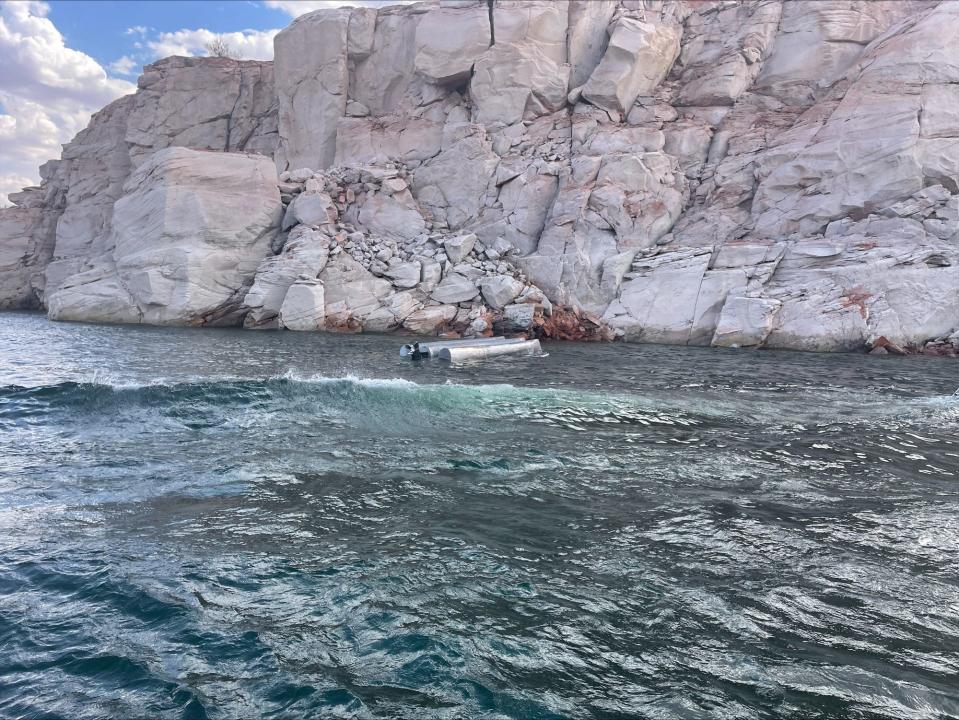 Two 4-year-old boys and a 72-year-old woman are dead after a pontoon boat capsized on Lake Powell in Navajo Canyon on July 26, 2024.