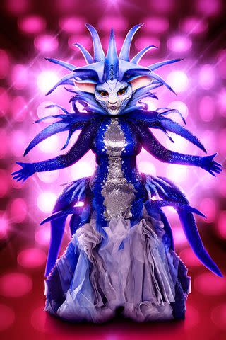 <p>Michael Becker/FOX</p> Sea Queen on 'The Masked Singer'