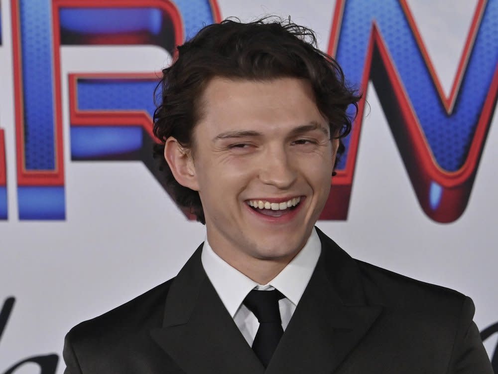 Tom Holland auf der Premiere von "Spider-Man: No Way Home" in Los Angeles. (Bild: action press)