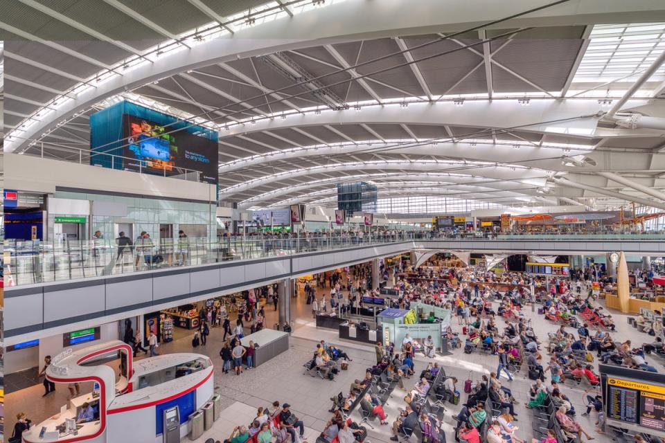 Burrows was finally arrested at Heathrow Airport on Thursday (Getty Images)