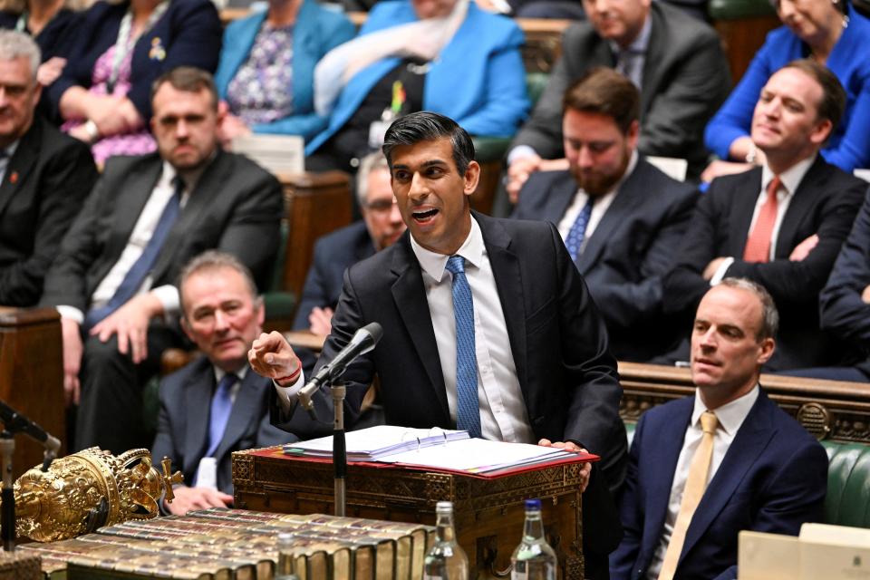 Rishi Sunak has emphasised the importance of innovation to his cabinet (via REUTERS)