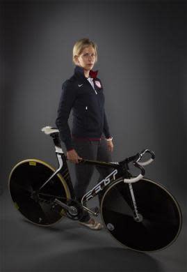 Cyclist Sarah Hammer poses for a portrait during the 2012 U.S. Olympic Team Media Summit in Dallas, May 13, 2012.